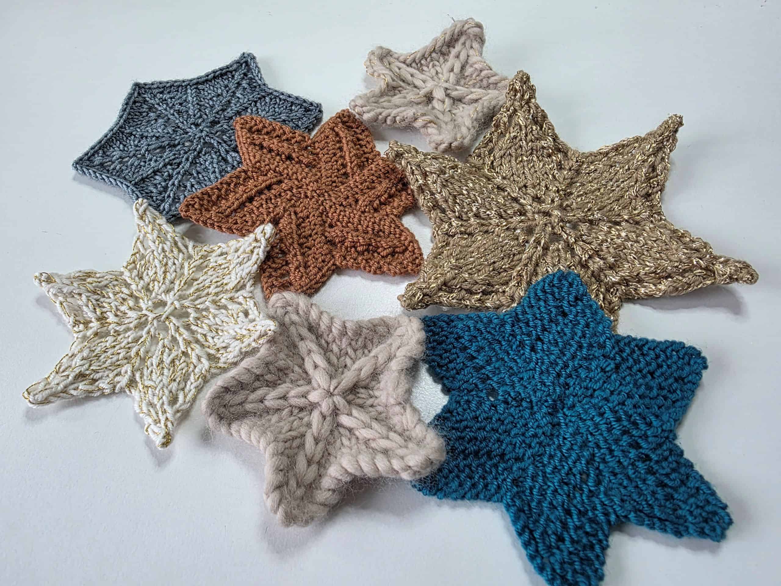 Swiss Needleworker Kurs Sterne stricken Inhalt