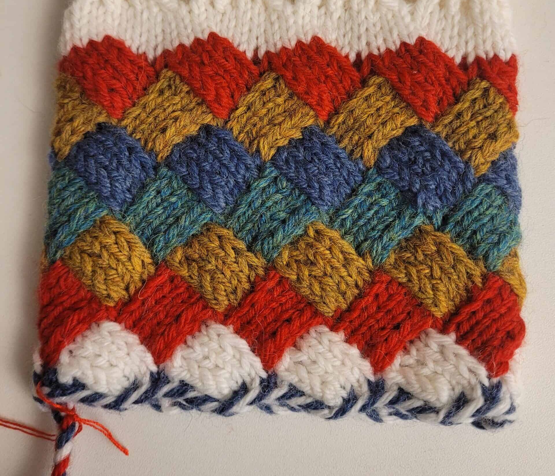 Swiss Keedlworker Kurs Entrelac